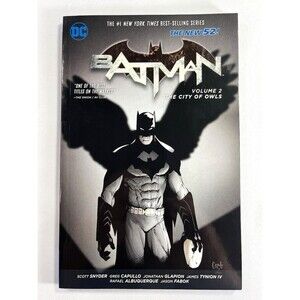The New 52 Batman Vol. 2: The City of Owls 2013 Trade Paperback